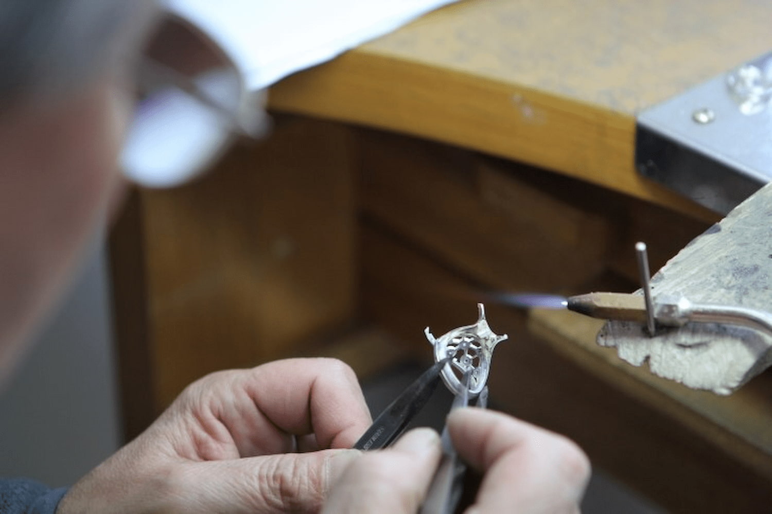 Hand carving — jewelry craftsmanship